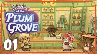 first steps into the game - Echoes of the Plum Grove #01【comfy livestream】