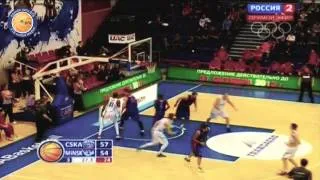 CSKA - Tsmoki Minsk Highlights. 02.02.2014