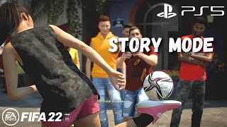 FIFA 22 - Story Mode PS5 4K Gameplay