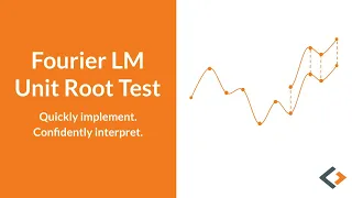 How to run Fourier LM unit root test