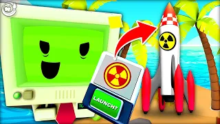 Unlocking SECRET NUKE To Destroy The WORLD in Job Simulator VR (Virtual Reality Funny Gameplay)