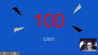 Numbers 0-100 in Spanish