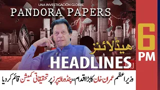 ARY News | Prime Time Headlines | 6 PM | 4th October 2021