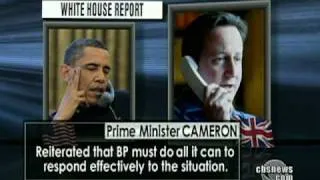 Obama and Cameron's BP Chat