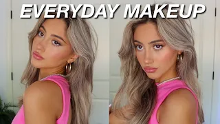 my everyday makeup routine *natural & glowy* + life updates!! | Samantha Nicole