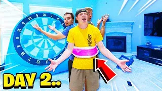 DUCK TAPED TO MY FRIENDS FOR 24 HOURS!