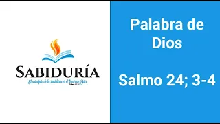 Salmo 24 versículos 3-4- Oración diaria