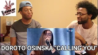 The Voice of Poland - Dorota Osińska - „Calling You" (REACTION)