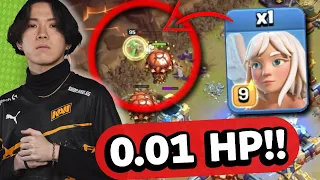 Klaus 1-HEALER QUEEN CHARGE in $30K TOURNAMENT (Clash of Clans)