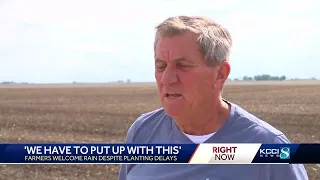 'We have to put up with this': Iowa farmers welcome rain despite spring planting delays