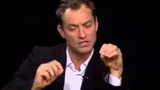 Jude Law on Charlie Rose - Part 1_2