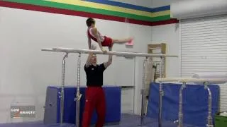 Glide Kip for Parallel Bars - Kevin Mazeika