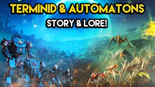 HELLDIVERS 2 ENEMY LORE! Terminids and Automatons Explained