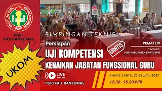 Bimtek Persiapan UKOM Kenaikan Jabatan Fungsional Guru