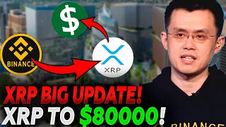 CEO Binance Said XRP Will Explode After THIS! XRP To $80000! (Xrp News Today)