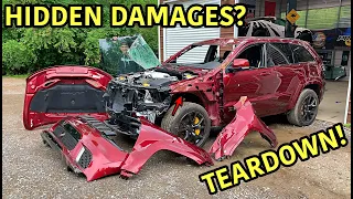 Rebuilding A Wrecked 2018 Jeep Trackhawk Part 4
