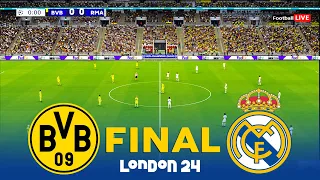 Borussia Dortmund vs Real Madrid - Final - UEFA Champions League 2024 UCL London | PES Gameplay