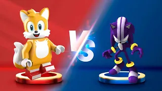 Sonic Dash - LEGO Tails VS Darkspine - Movie Sonic vs All Bosses Zazz Eggman