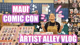 Maui Comic Con 2022 Artist Alley Vlog
