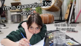 my whole family has COVID, so I revisited 2020 quarantine trends.