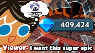 Viewer HAS 409K💎 & only wants this COOKIE.. Can i get it?