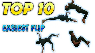 Top 10 Easiest Flips | Anyone can do this | Basic Starting Flip | Top10 best flips.