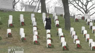 US Army Honor Guard 21 gun salute and Taps at Arlington National Cemetery