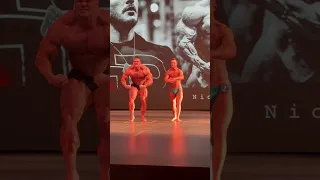 Nic “The Mutant” Walker poses with Down Syndrome Bodybuilder #shorts