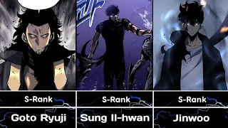 All S-Rank Characters in Solo Leveling