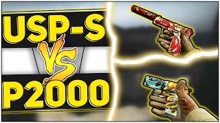 USP-S ПРОТИВ P2000  - ЧТО КРУЧЕ В CS:GO? UFOBIRNE БОМБИТ НА МЕНЯ🔥