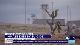 Inmate at troubled prison outside Las Vegas dies by suicide