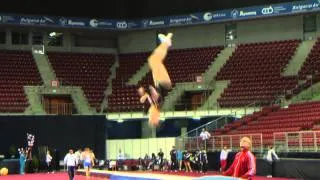 Tamara O'BRIEN (CAN) -- 2013 Double-Mini Trampoline Worlds, Qualifications