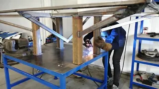 DIY Workbench./ Table on wheels./ Стол на колёсах./ Верстак в гараж.