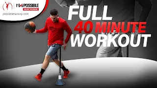 Two Step Explosions - Full 40 Minute Workout with Micah Lancaster | Basketball Footwork Training