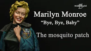 Marilyn Monroe - Painting bust - The mosquito patch - The free painting and some tricks...