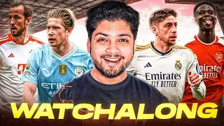 Man City vs Real Madrid CHAMPIONS LEAGUE LIVE REACTION & Watchalong| | Bayern Munich vs Arsenal