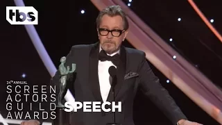 Gary Oldman: Acceptance Speech | 24th Annual SAG Awards | TBS