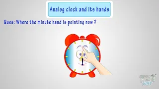 Telling Time For Children: Learn The Clock & Its Hands | Tutway