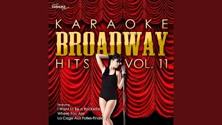 I Want to Be a Rockette (In the Style of The Showgirl Musical) (Karaoke Version)