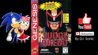 Judge Dredd The Movie - All Secrets - [RUS] (Sega Genesis) - Longplay