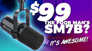 🏆🎤 $99 Shure SM7B Alternative? Fduce SL40 Podcast Microphone Review🎤🏆