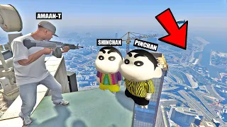 GTA 5 : SHINCHAN AND PINCHAN Met First Time (Hindi) 😀 ! ( gta 5 mods, gta 5 cheats ps4 )