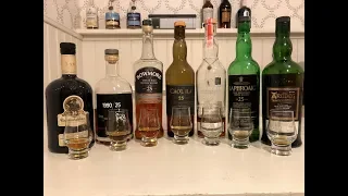 All 25y olds from the Islay distilleries review/tasting