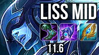 LISSANDRA vs ORIANNA (MID) | 10/1/8, Quadra, 700+ games, Legendary | EUW Grandmaster | v11.6