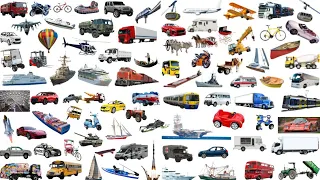 109 Vehicles Name in English | Types of Vehicles | Transportation Vocabulary | Vehicle Names