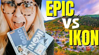 Epic vs Ikon Pass  Which one is better if your skiing in Utah?  Living in Utah