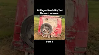 Mercedes-Benz G-wagon durability test | Mercedes-Benz g-wagon crash test | g-wagon strong test #benz