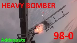 BF1 Heavy Bomber 98 Kill streak - 98-0 - Full gameplay Fao Fortress