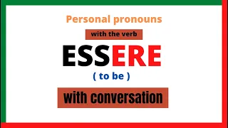 ESSERE "to be" | Learnself lingua