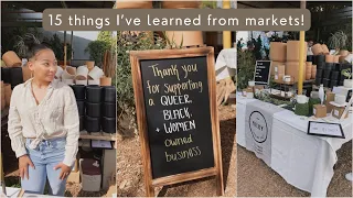 15 Things I've Learned From Vendor Pop-Ups + Markets | Small Black Owned Business 2023